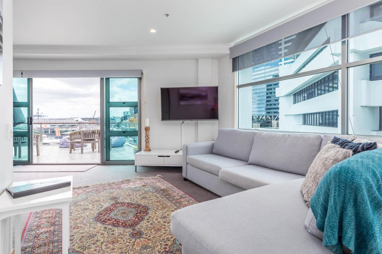 شقة أوكلاند  في Stunning Waterfront Location With Huge Balcony! المظهر الخارجي الصورة